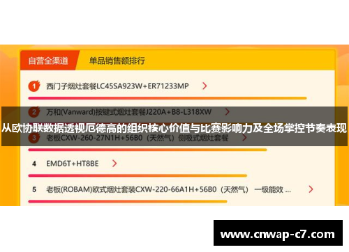 从欧协联数据透视厄德高的组织核心价值与比赛影响力及全场掌控节奏表现